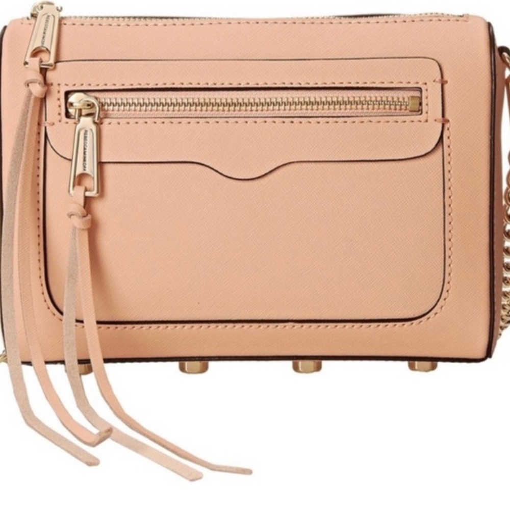 Rebecca Minkoff Avery Crossbody Bag Pale Pink